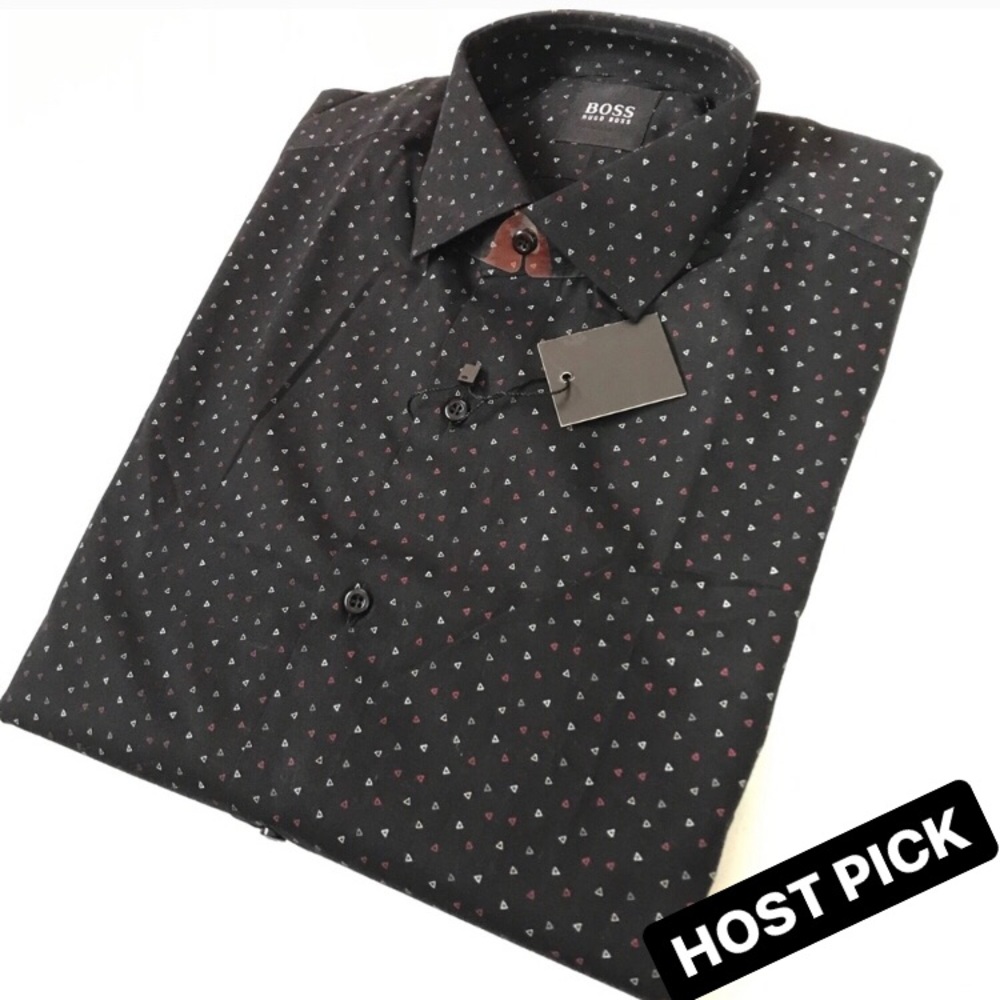 NWT BOSS Hugo Boss Black Label Dress Shirt